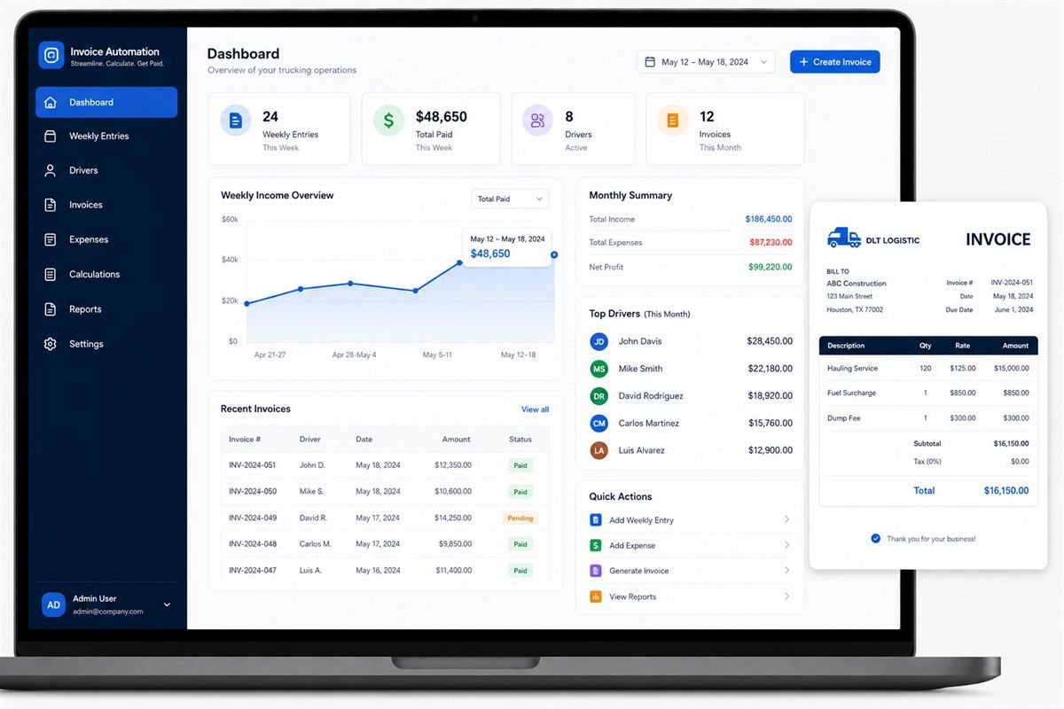 Invoice Automation System