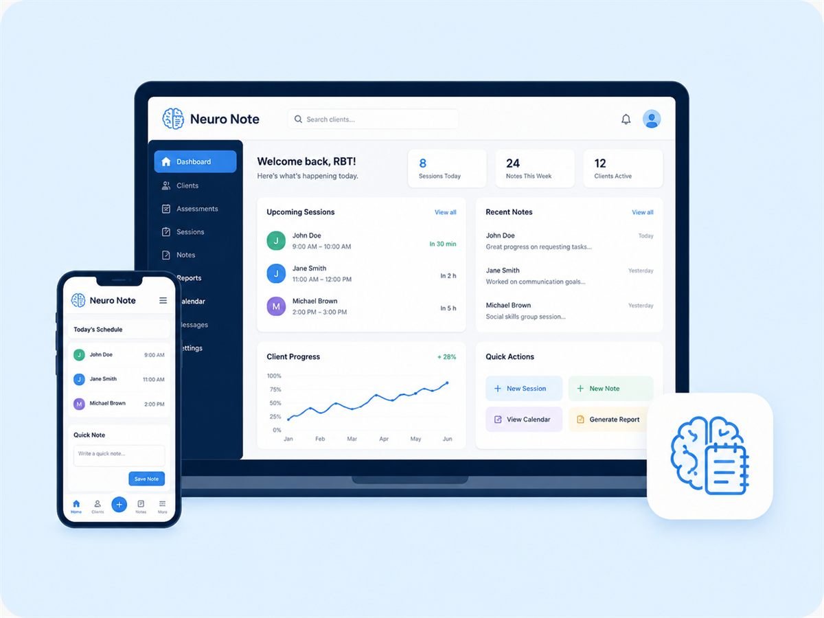 Neuro Note ABA Documentation Platform
